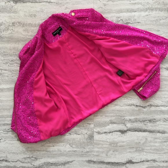 GENERATION LOVE Pink Sequin Jacket - Picture 7 of 8